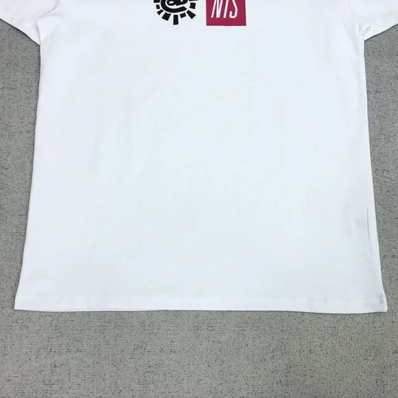 Always Brand White Simple Panel Short Sleeve T Shirt